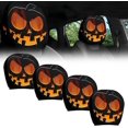 thumbnail image 1 of Funny Cartoon Car Headrest Covers – 2PCS Universal Fit,Head Rest Covers Funny Eye,Big Eyes Cars Seat Protector Cover,Automobile Headrest Protector,Universal Interior Cars Accessories(Style-C,4PCS), 1 of 8