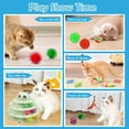 thumbnail image 5 of Juego de 20 ratones con forma de bola enrollable con plumas Cat Toys UPSKY, 5 of 5