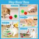 thumbnail image 5 of Juego de 20 ratones con forma de bola enrollable con plumas Cat Toys UPSKY, 5 of 5