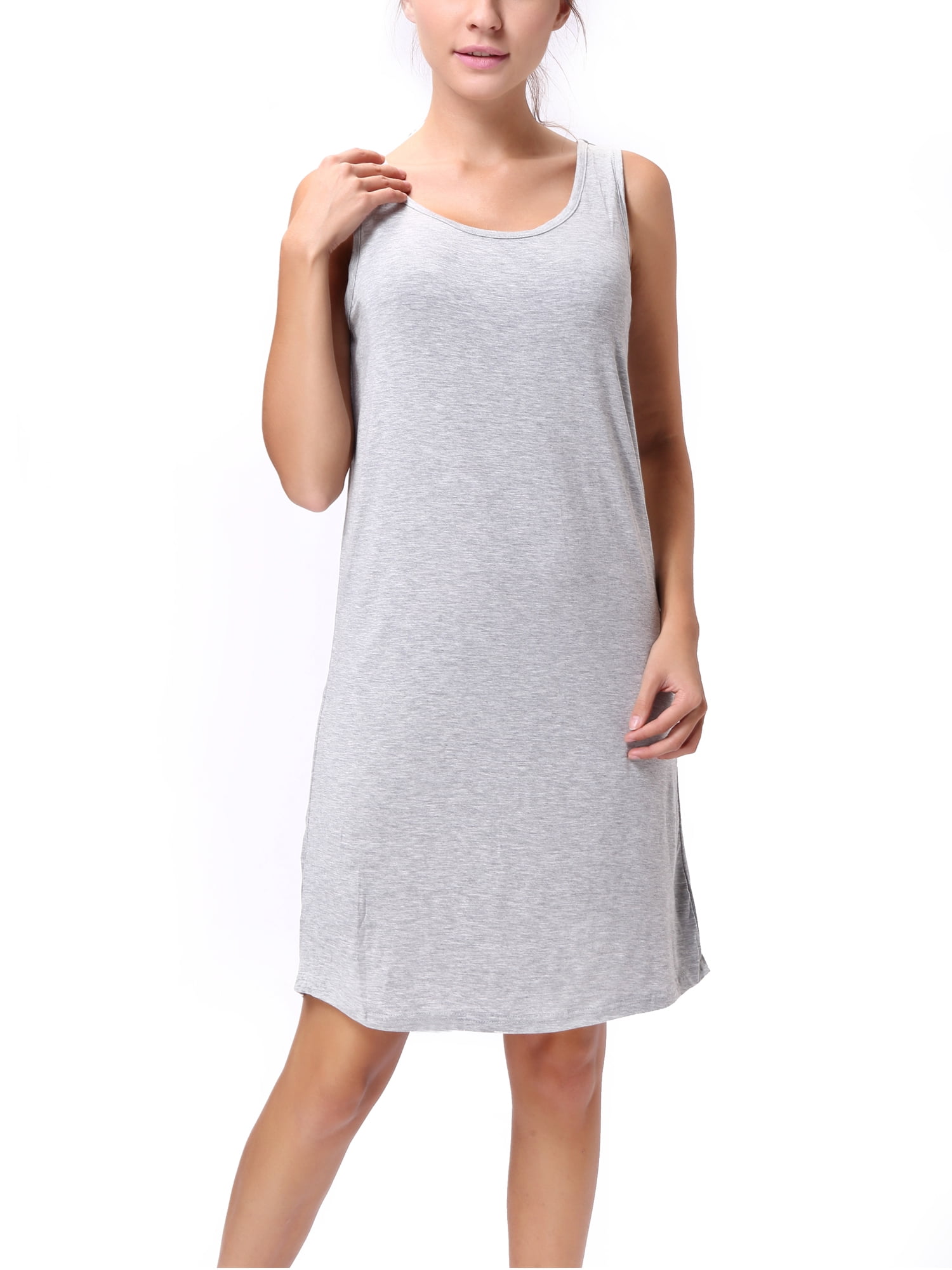 sleeveless long frocks