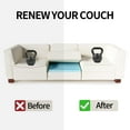 thumbnail image 3 of Tromlycs Couch Cushion Support for Sagging Sofa Support Seat Under Cushion 22x22 inch Sag Repair Furniture Blue, Set of 2 C104, 3 of 3