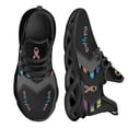 thumbnail image 1 of Zapatillas deportivas de malla con estampado de concienciación sobre el autismo para mujer, ligeras y resistentes al desgaste, calzado para caminar para mujer, 1 of 6