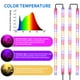 thumbnail image 2 of Luz De Crecimiento De Plantas, 4 Barras De Luz Con Temporizador De Ciclo Automático, Lámpara De Cultivo De 6 Niveles De Brillo Para Semillas, Flores, Frutas, Plantas Suculentas Guardurnaity HA022282-00, 2 of 6
