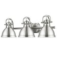thumbnail image 3 of Yep by Golden Lighting Duncan 3-light Vanity in Pewter, 3 of 4