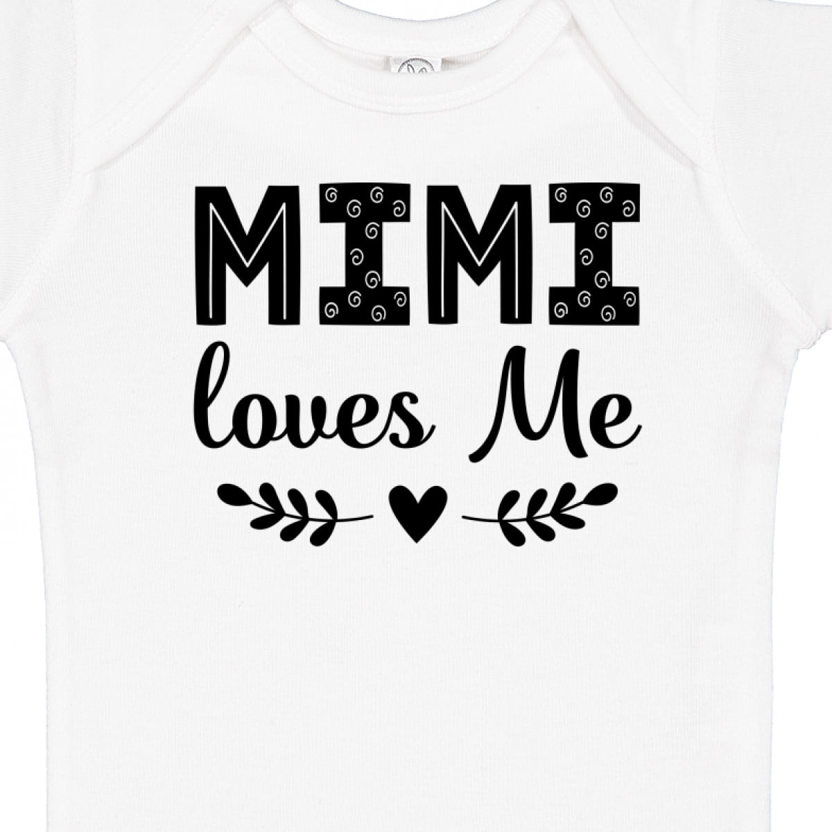 Inktastic Mimi Loves Me Baby Clothes Girl Girls Baby Bodysuit