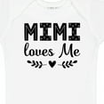 thumbnail image 4 of Inktastic Mimi Loves Me Baby Clothes Girl Girls Baby Bodysuit, 4 of 5
