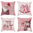 thumbnail image 1 of ZHAOCHENG fundas de almohada navideñas, fundas de almohada con árboles de Navidad, fundas de cojín decorativas para vacaciones de invierno para decoración del hogar C, 1 of 2