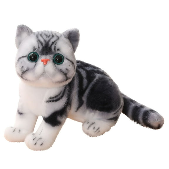 BESTSKY 15.7 Inch Ragdoll Cat Plush Stuffed Animal Toy - Realistic Handmade Plush Toy Present Gift