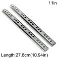 thumbnail image 1 of Lefu 2pcs Drawer Runner Groove Ball Bearing Steel Ball Side Slide Rail Mute Mini, 1 of 4