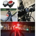 thumbnail image 3 of LED Bike Light USB Rechargeable Bike Light Set Front Headlight and Rear Bicycle Light, 4 Light Mode LED Bicycle Light Fits All Mountain & Road Bike, 3 of 7