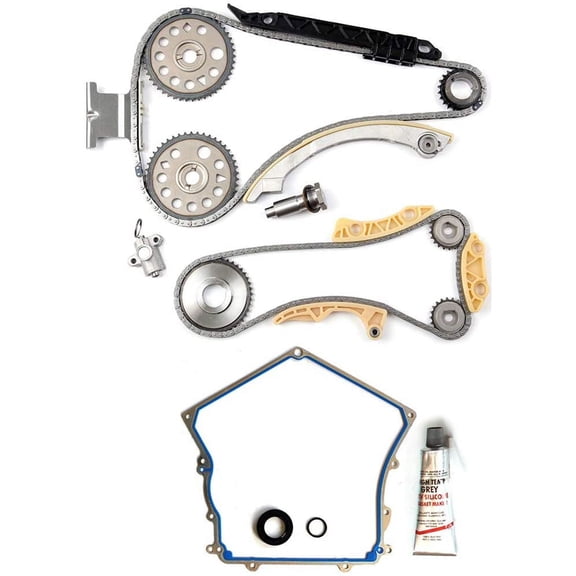 SCITOO Timing Chain Cover Gasket Kit Set Replacement for Chevrolet Cobalt 2-Door Coupe 2.2L LT