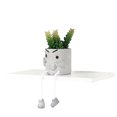 thumbnail image 1 of Toystoory Pequeñas plantas artificiales de PVC en macetas para la decoración del hogar, decoración decorativa y encantadora para la Decoración del hogar mueca01, 1 of 6