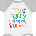 thumbnail image 4 of Inktastic Nanny and Pappy Love Me Boys or Girls Baby Bodysuit, 4 of 5