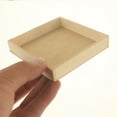 thumbnail image 5 of 6 Grid Wooden Box Home Decoration Christmas Handmade Wood Chips DIY Accessories, 5 of 6