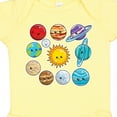 thumbnail image 4 of Inktastic Happy Sun Moon and Planets Boys or Girls Baby Bodysuit, 4 of 5
