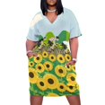 thumbnail image 2 of Vestido de fiesta elegante con bolsillos sueltos Le Tour I para mujer 2025, vestido para mujer, vestidos casuales de verano, 2 of 7
