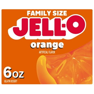 Raymundo's, Orange or Strawberry Creme Parfait Family Pack Gelatin