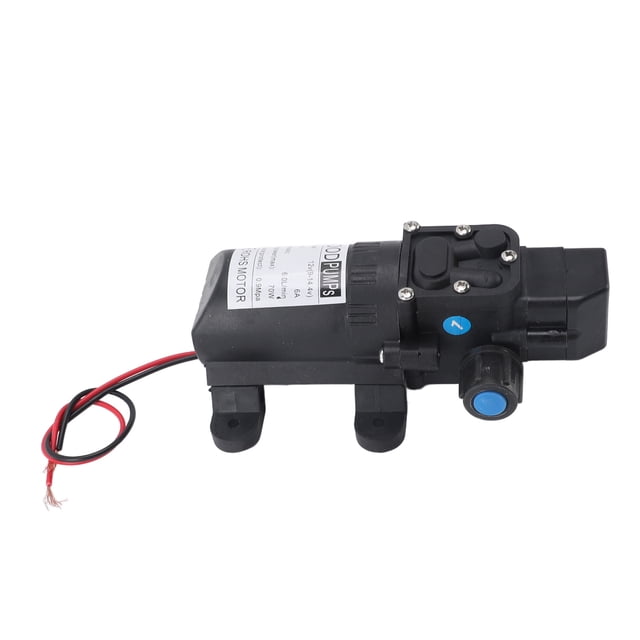 Bomba de Diafragma de Presió de Agua, Ahorro de Energía Tranquila de 12 V de Alta Eficiencia mini Diafragma Eléctrico Bomba para Limpiador de Automóviles