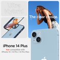 thumbnail image 2 of AmPm Ultra Hybride Conçu pour Apple iPhone 14 Plus Étui - Cristal Clair, 2 of 7