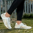 thumbnail image 2 of Beach Water Shoes for Women Men - Quick Dry Non- Wide Toe Barefoot Footwear for Swimming Pool Aqua Surf Hiking Walking Yoga Unisex Athletic Sports(White/42), 2 of 8