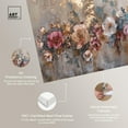 thumbnail image 4 of Fleur de Ruin II Canvas Fancy Floral Art by Art Remedy, Gallery Wrapped, 54" x 36", 4 of 7