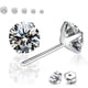 thumbnail image 1 of Xihbxyly Pendientes Clásicos de Plata de Ley, Pendientes, 1 of 5