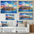 thumbnail image 4 of Designart "Pop Art of an Australian City" Sydney Floater Framed Canvas Print, 4 of 7