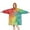 Colorful Tie Dye, variant on Rainbow Tie Dye Cloud Wearable Oversized Blanket,Wearable Blanket Hoodie for Adults,Cozy Hooded Blankets with Super Pockets,Super Warm Fuzzy Pullover for Women & Men