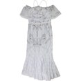 thumbnail image 1 of Aidan Mattox Womens Sequin Mermaid Dress blue 6, 1 of 2