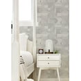 thumbnail image 4 of NuWallpaper Silver Margo Geometric Peel & Stick Wallpaper, 4 of 5