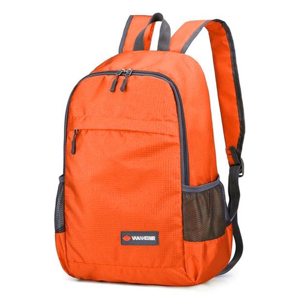 Mochila de camping Oxford, bolsa de senderismo transpirable para viajes de oficina (naranja) Sywqhk Para Estrenar