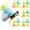 Blue with 20 Propellers, variant on Cat Fetch Toy with Colorful Flying Propellers - Interactive Kitten Chasing Training Toy, Flying Disc Launcher Set for Indoor Outdoor Hunting Play, Pet Enrichment Activity