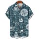 thumbnail image 5 of Camisa vintage con estampado gráfico 3D de Sailing World 2024 para hombre, camisas de verano de gran tamaño estilo hawaiano de playa informal a la moda para hombre, 5 of 5