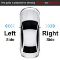 thumbnail image 7 of 2pcs Rear Bumper Lip Splitter Spoiler Decorative Trim for Mercedes-Benz E-Class W214 E260 E300 AMG 2024 onwards, 7 of 7