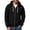RYE1-Black, variant on Men Oversized Hoodies Long Sleeve Casual Zip Up Hoodie Fall Loose Fit Comfy Y2k Hoodie with Pockets