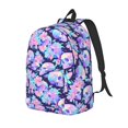 thumbnail image 1 of Fotbe pinkk flower crystal Skull Mochila de Lona con Estampado, Mochila Duradera, Mochila Versátil de Alta Calidad, Mochila Compacta Vintage-Medium, 1 of 5