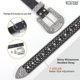 thumbnail image 4 of Rhinestone Belt For Men Women Western Cowboy Cowgirl Bling Studded Leather Belt For Jeans Pants115cm(45Inch), 4 of 5