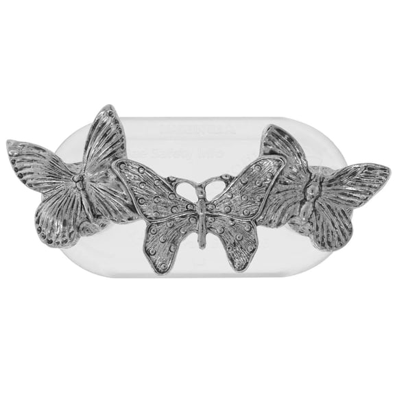 1928 Jewelry Magcessory Triple Butterfly Magnetic Jewelry Eyeglass Brooch