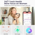thumbnail image 2 of Reloj inteligente Blintok Fitness Tracker con más de 100 modos deportivos, color rosa, 2 of 7
