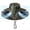 A, variant on Hat Fan for Men, Dual Solar & USB Power, 3 Adjustable Wind Speeds, Wide Brim Mens Sun Hat with Dual Fans for Camping Hiking Gardening Beach