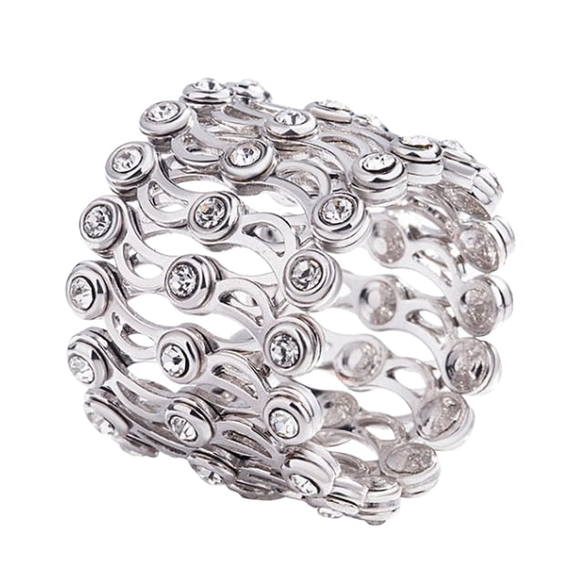 Pulseras para mujer, regalos para mujer, pulsera versátil móvil, pulsera telescópica, pulsera ajustable