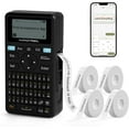 thumbnail image 1 of E11 Bluetooth Label Maker Machine, Waterproof Label, Versatile App with 35 Fonts and 1k+ Icons, Inkless Labeler for Home, Kitchen, School, Office Organization, 1 of 8