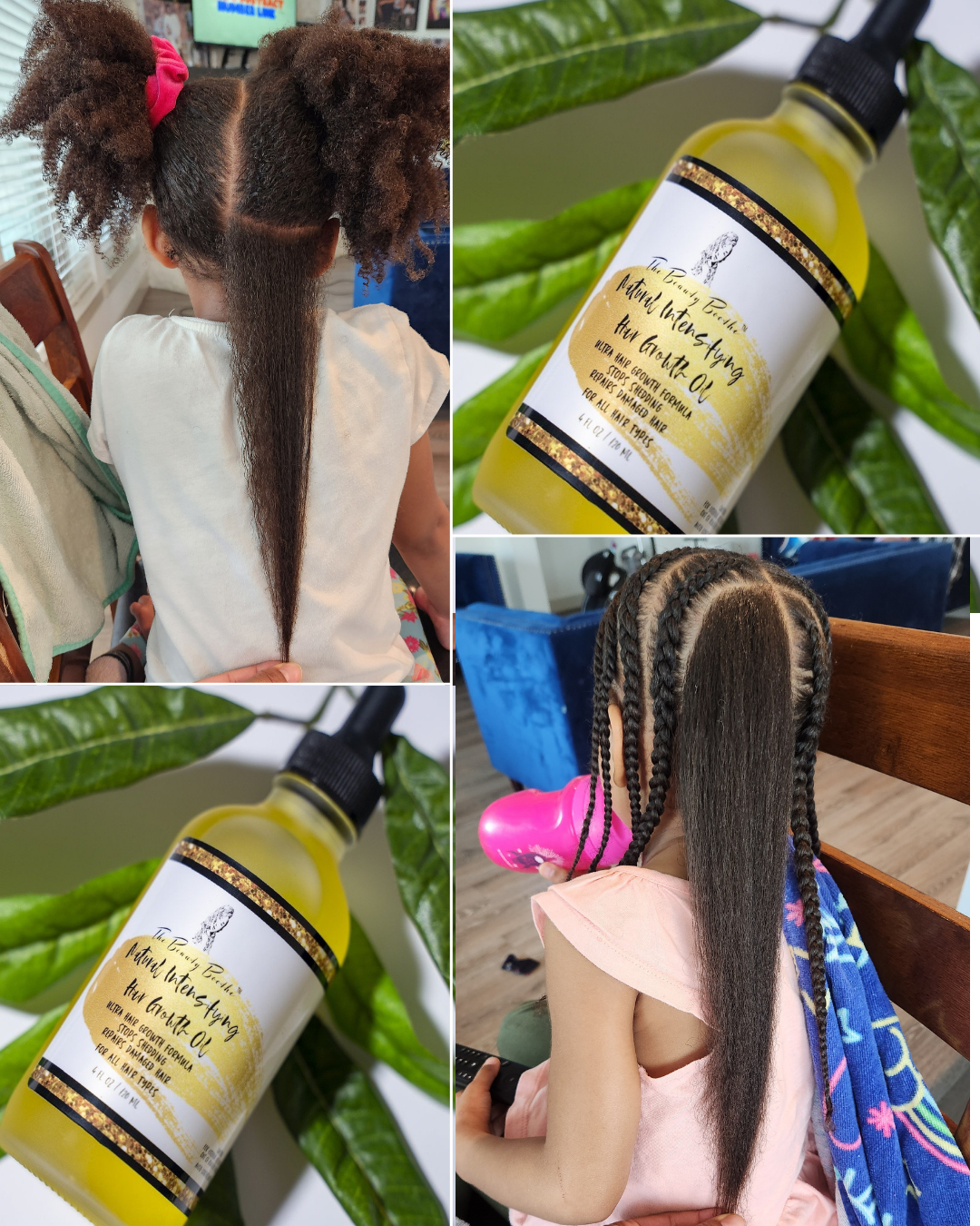 Natural Intensifying Hair Growth Oil - USDA Hair Growth Oil