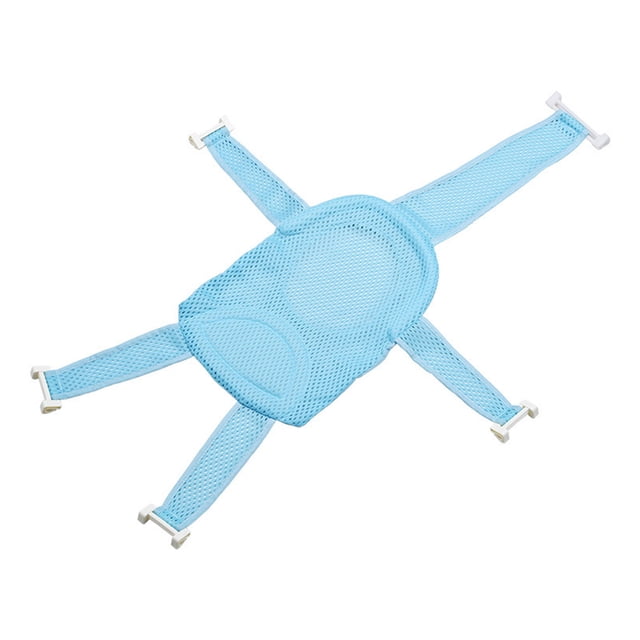 Almohadilla de Baño Infantil, Soporte de Bañera de Bebé Material PP Material Sinlizamiento Con Cinturones Ajustables para Uso Domémico