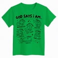 thumbnail image 4 of NOLDARES Boys T-Shirts Cotton Cute Pattern Short Sleeve Toddler Tee Shirt for 2-6 Years Old(Green,7-8 Years), 4 of 4