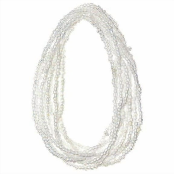 12 Pack: Clear Glass Seed Beads - 6/0 by Bead Landing