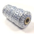 thumbnail image 2 of ALLYDREW 12ply 110 Yard Navy Blue Cotton Baker's Twine Ribbon Twine for Baking & Crafts, Navy Blue & White Baker's Twine, 2 of 4