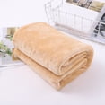 thumbnail image 2 of Flannel Queen Blanket Luxurious Microfiber Plush Blanket for All Seasons, Super Soft Warm Throw for Couch Sofa Bed, Lightweight Cozy Fuzzy Blanket for Adults Home Decor, 1 Blanket, 2 of 9