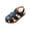 Black, variant on Toddler Sandals Wide Toe Box Flat Shoes for Girls Boys Casual Soft Leather Sole Lightweight Comfort Black Toddler Sandals for Summer Party School Uniform Summer Black 8