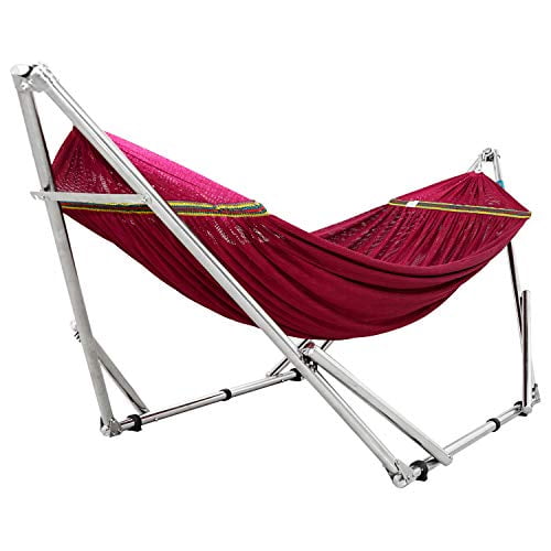 Tranquillo Portable Hammock Stand Adjustable Stand and Polyester